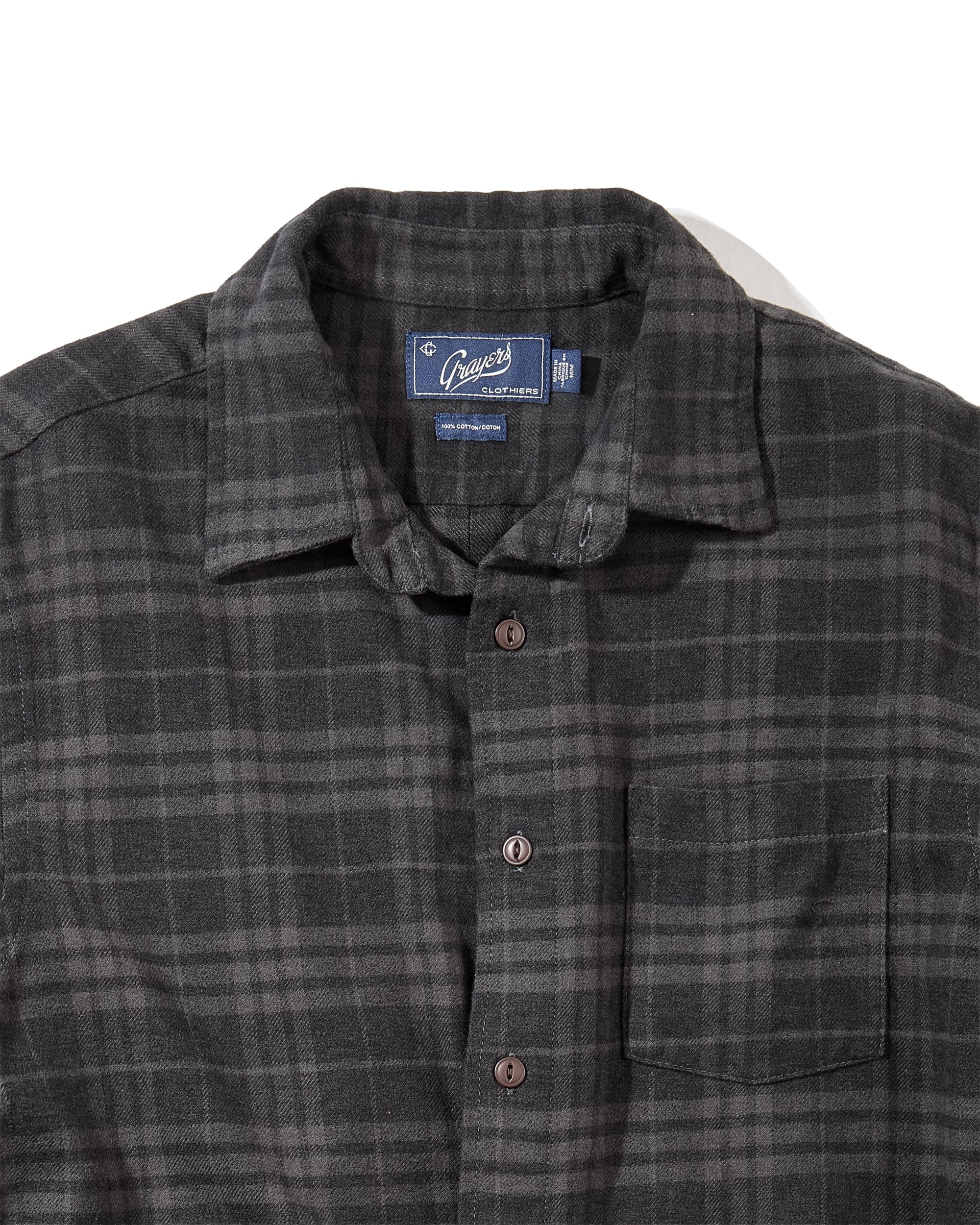 Jaspe Midweight Flannel - Castle Rock