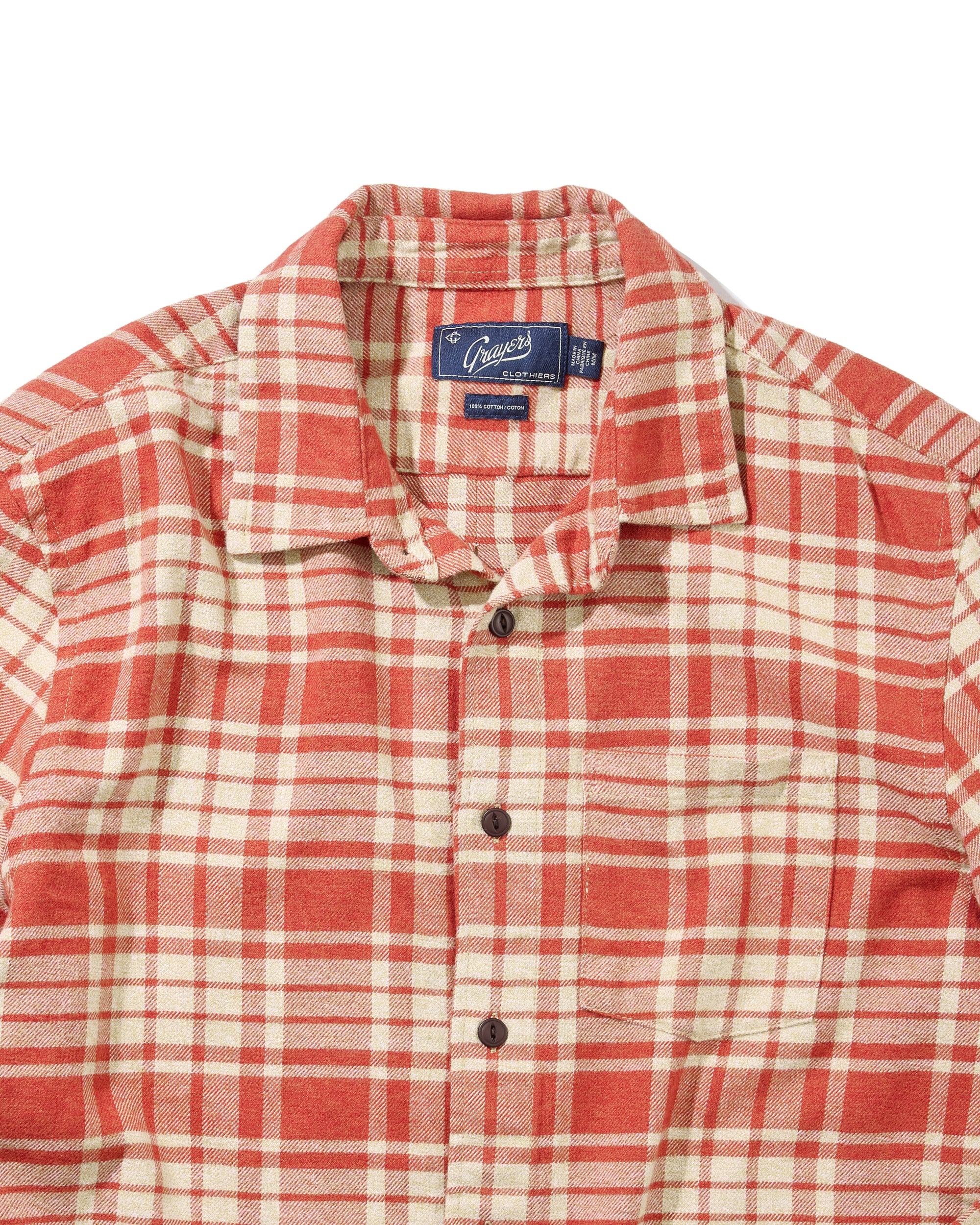 Jaspe Midweight Flannel - Sunset Oatmeal