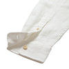 Amalfi Textured Linen Cotton Long Sleeve Shirt - White