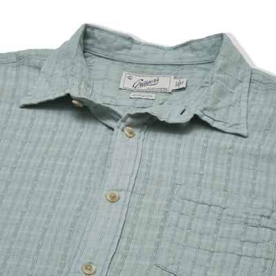 Bamboo Dobby Short Sleeve - Abyss