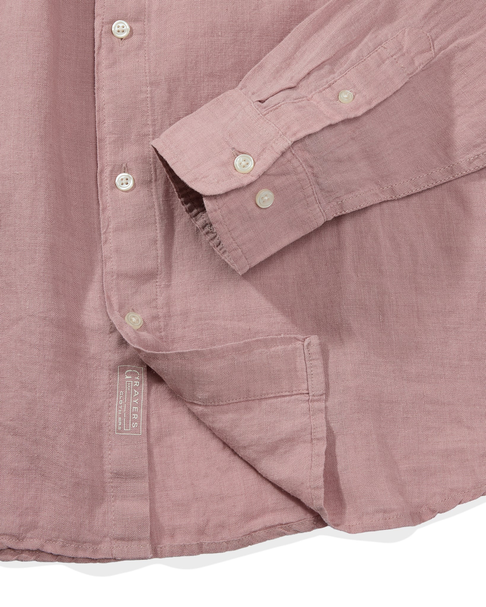 Positano Linen Shirt - Canyon Rose