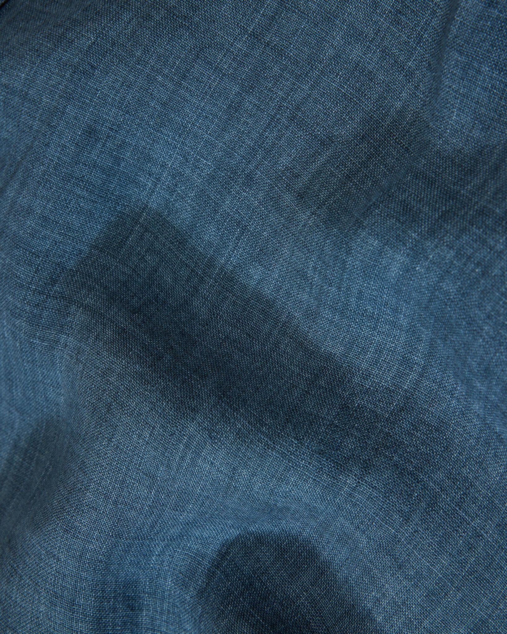 Positano Linen Shirt - Faded Navy