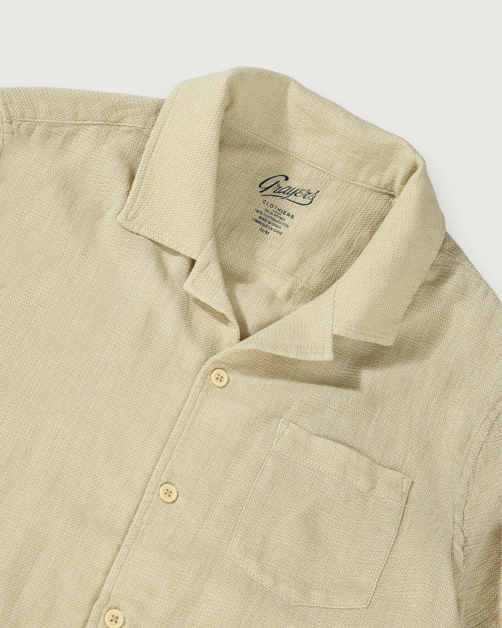 Wiziwigi Cabana Shirt - Pelican White