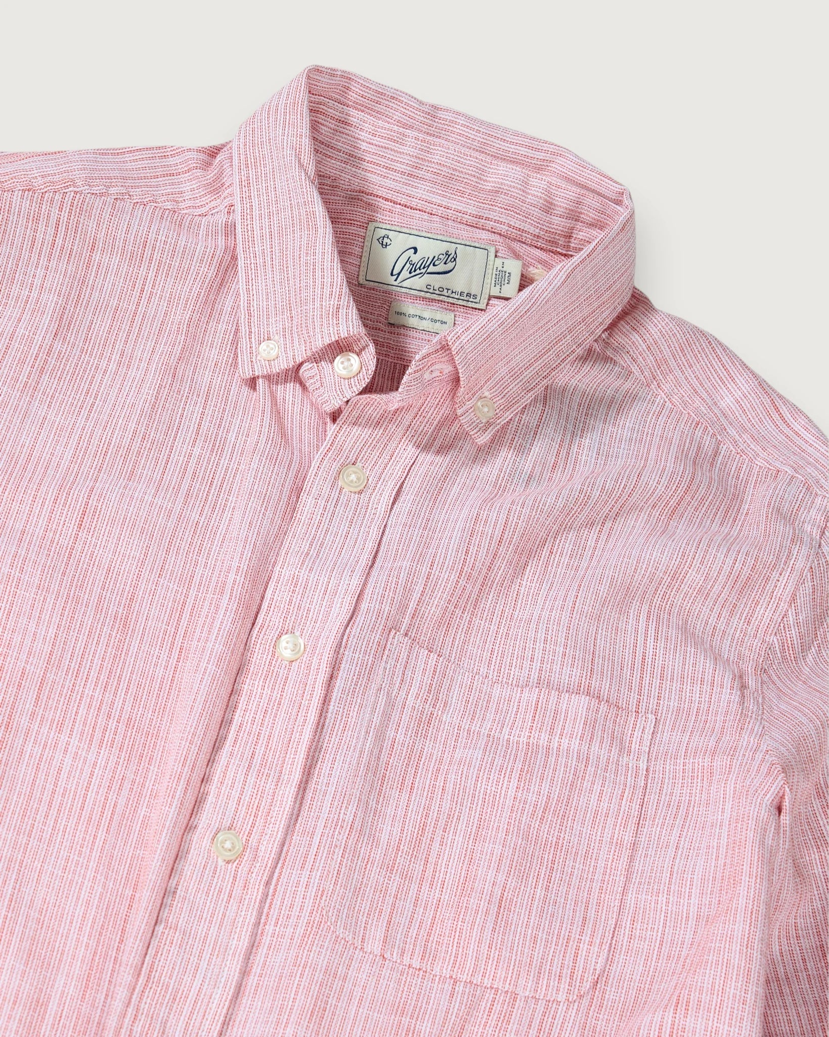 The Weaver's Stripe Shirt - Canyon Cream
