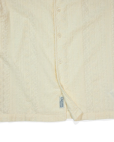 Resort Embroidered Shirt - Ecru