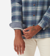 Winter Flannel Utility Shirt - Storm Blue