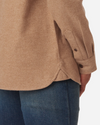 Winter Flannel Utility Shirt - Camel