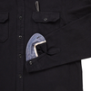 Winter Flannel Utility Shirt - Black Black