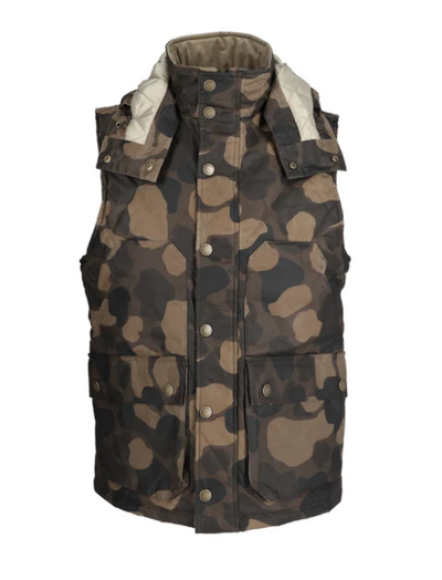 Fowler Oilcloth Vest - Classic Camo