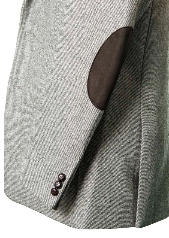 Muireann Classic Fit Tweed Blazer - Light Grey