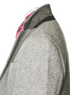 Muireann Classic Fit Tweed Blazer - Light Grey