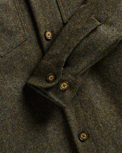 Wool Field Overshirt - Forest
