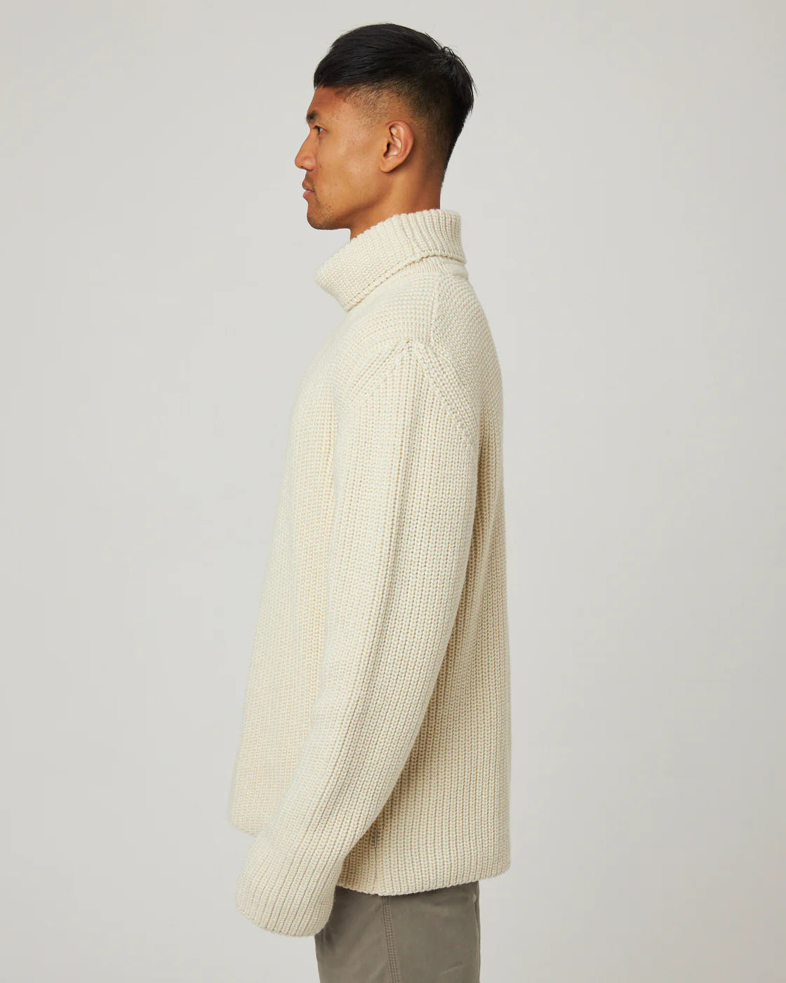 Wilkinson Rollneck Sweater - Ecru