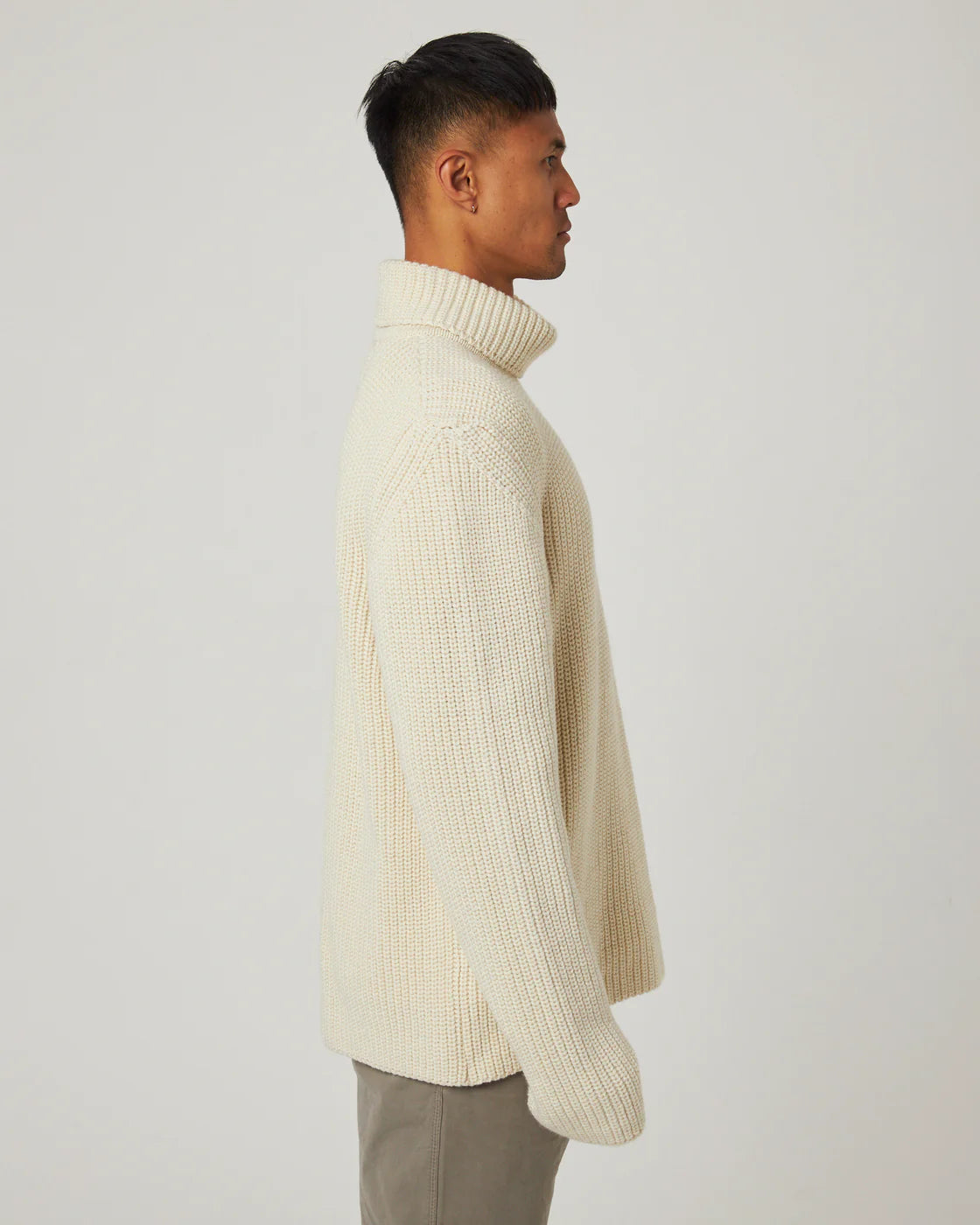 Wilkinson Rollneck Sweater - Ecru