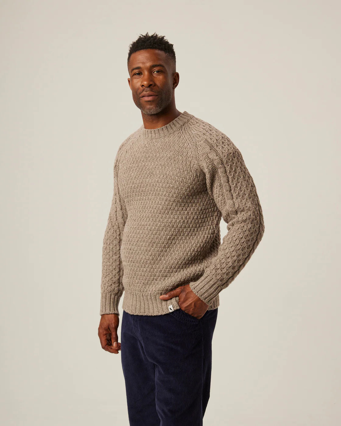 Winston Crew Sweater - Oak
