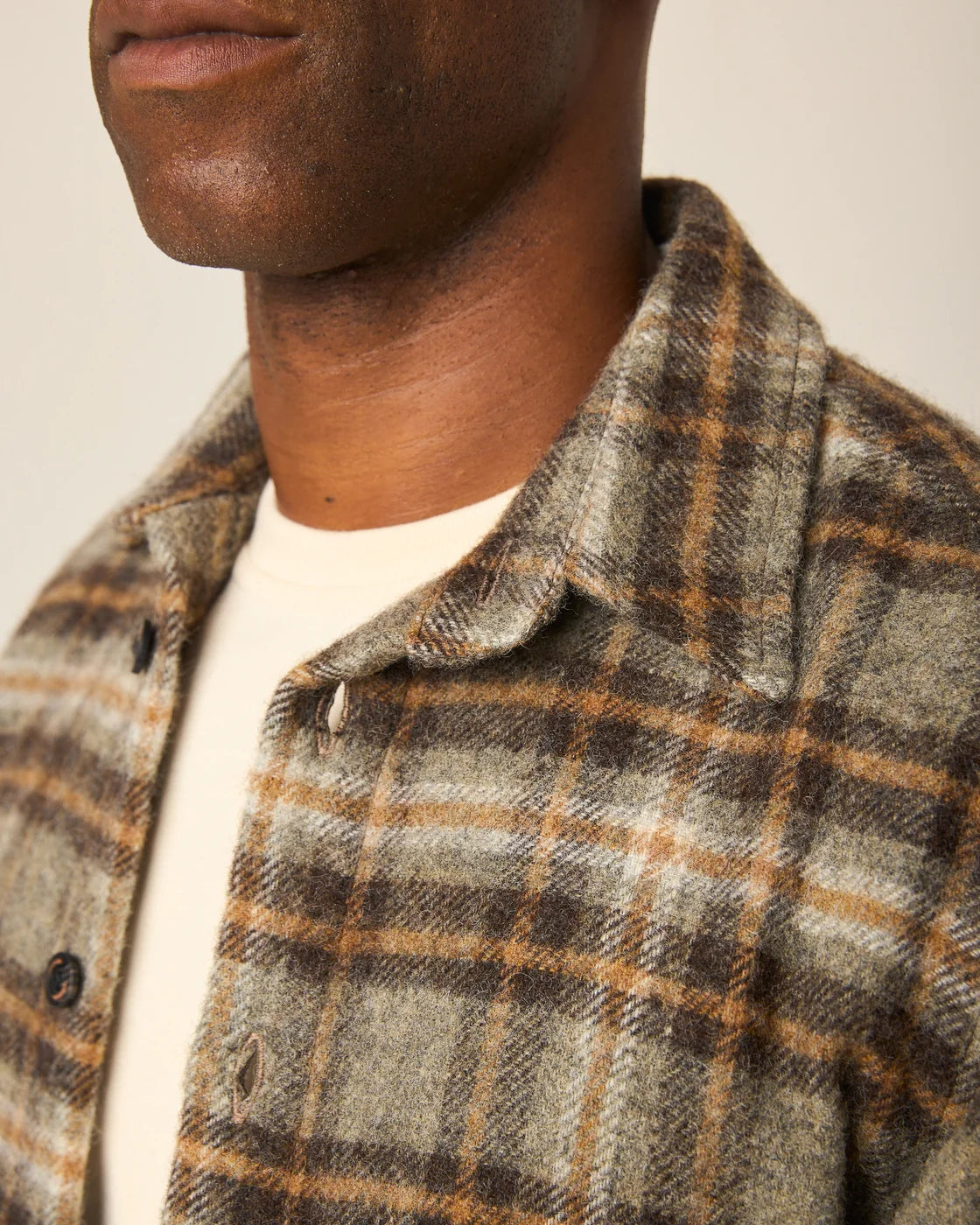 Wool Overshirt - Field