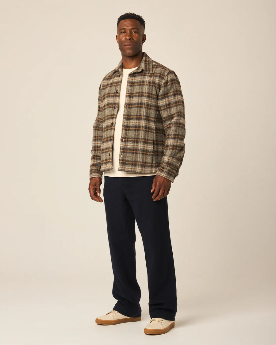 Wool Overshirt - Field