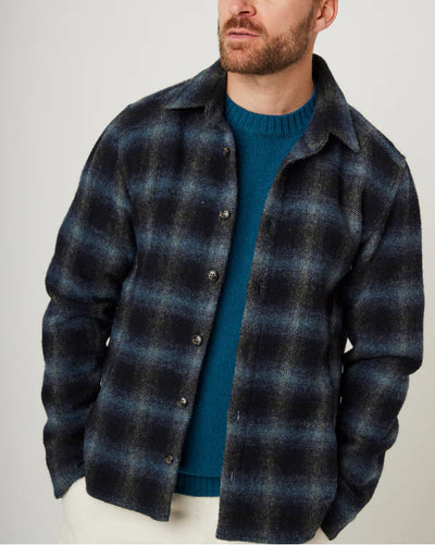 Wool Overshirt - Storm