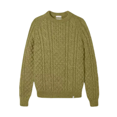 Hudson Aran Jumper - Apple