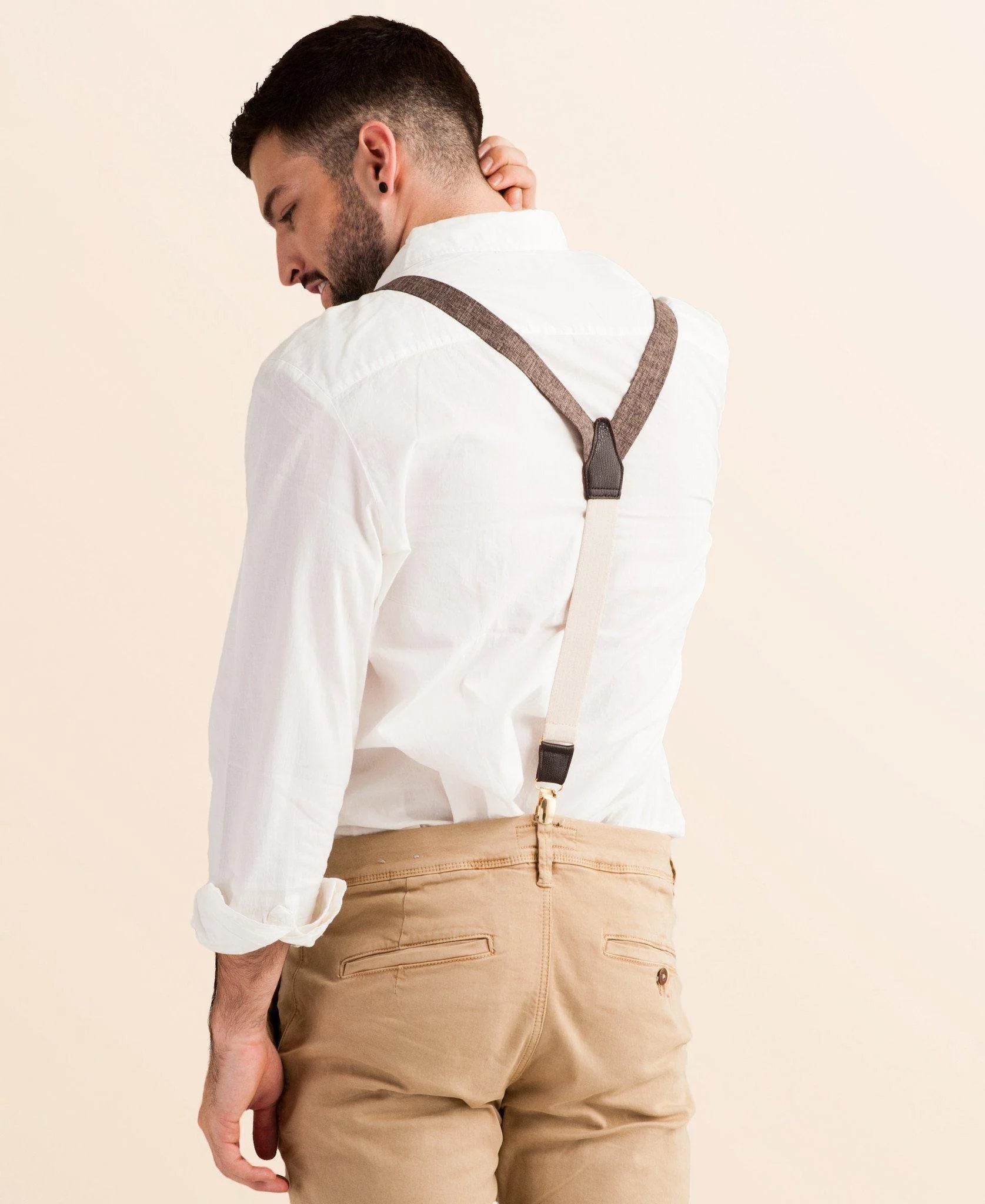 Classic Suspenders - Autumn Harvest Brown