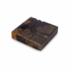 Dylan 2 Cigar Marble Ashtray - Brown