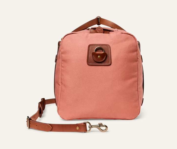 Medium Duffle in Rugged Twill - Cedar Red