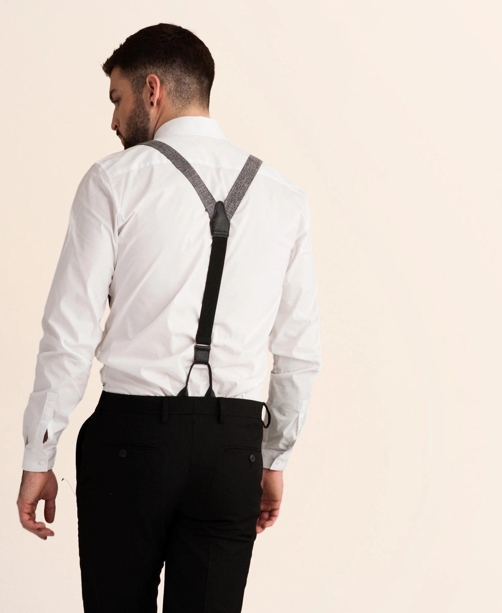 Classic Suspenders - Cobblestone Grey Cruiser