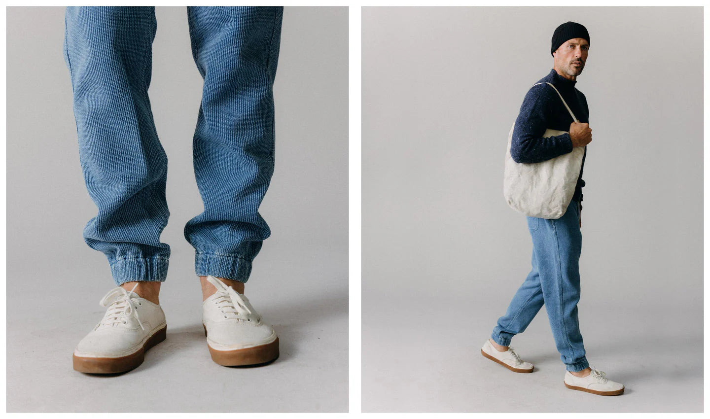 The Apres Pant - Washed Indigo