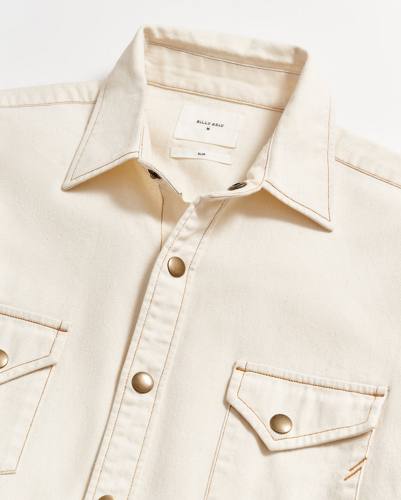 Shoals Twill Shirt - Natural