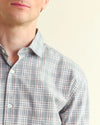 Plaid Hutcheson Shirt - Grey Multi