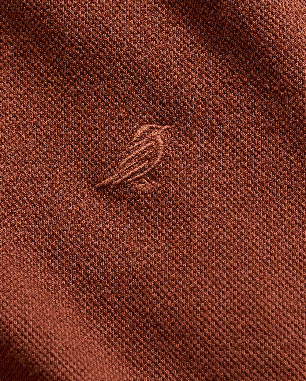Long Sleeve Knit Yellowhammer Shirt - Cinnamon