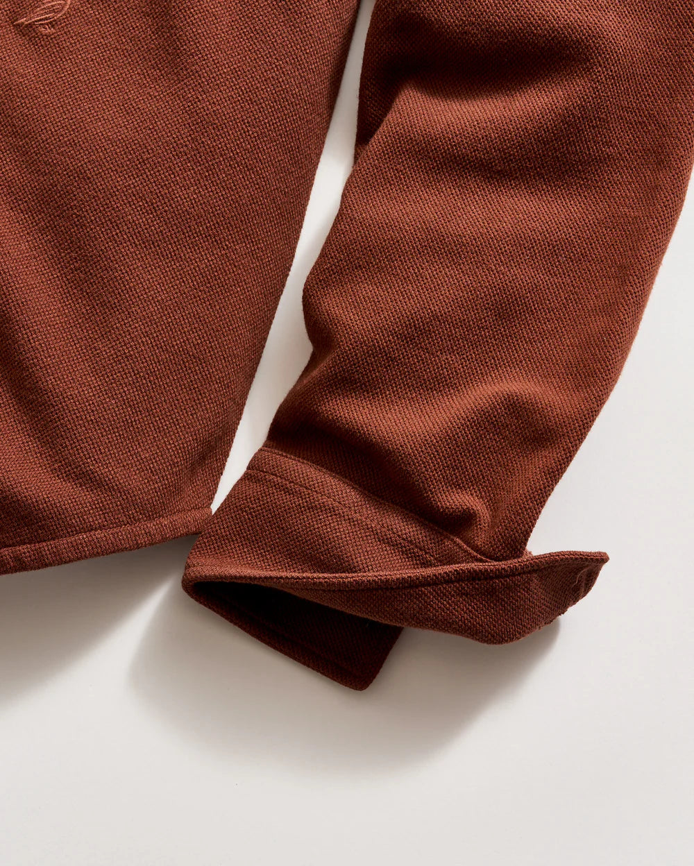 Long Sleeve Knit Yellowhammer Shirt - Cinnamon