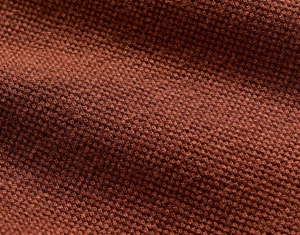 Long Sleeve Knit Yellowhammer Shirt - Cinnamon