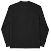 Waffle Knit Henley - Faded Black