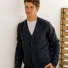 Kent Mohair Cardigan - Charcoal