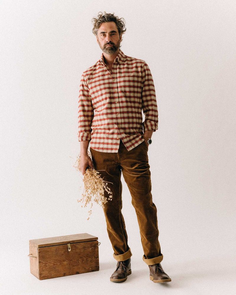 The Jack - Cardinal Plaid Flannel