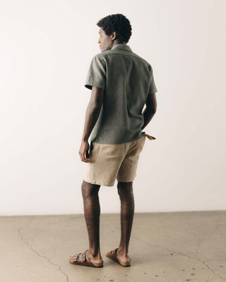 The Conrad Short Sleeve Shirt - Deep Sea Twist