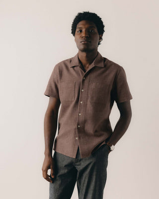 The Conrad Short Sleeve Shirt - Port Twist