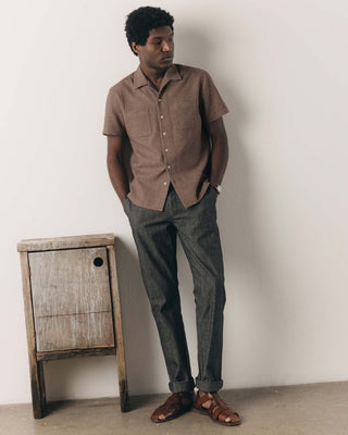 The Conrad Short Sleeve Shirt - Port Twist