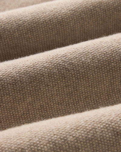 The Newton Sweater Polo - Heather Oatmeal