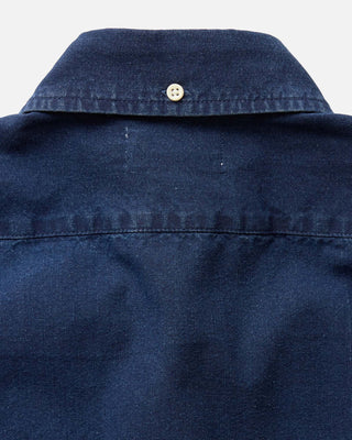 The Short Sleeve Oxford Jack - Rinsed Indigo