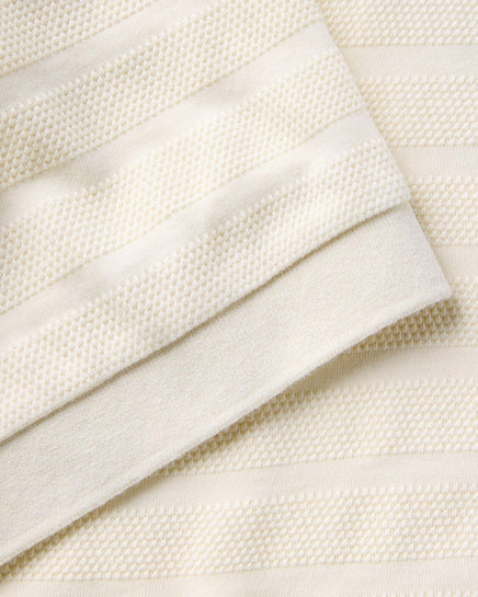 The Bywater Polo - Natural Knit Stripe