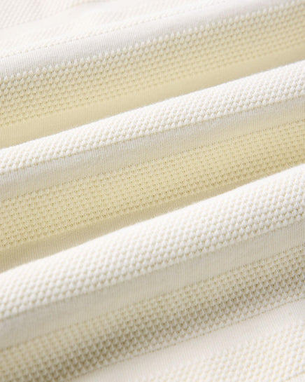 The Bywater Polo - Natural Knit Stripe