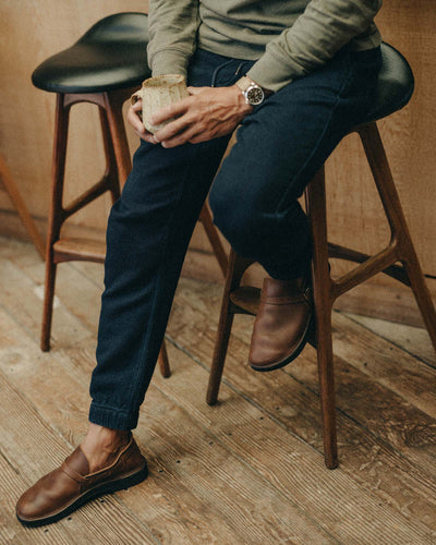 The Apres Pant - Rinsed Indigo