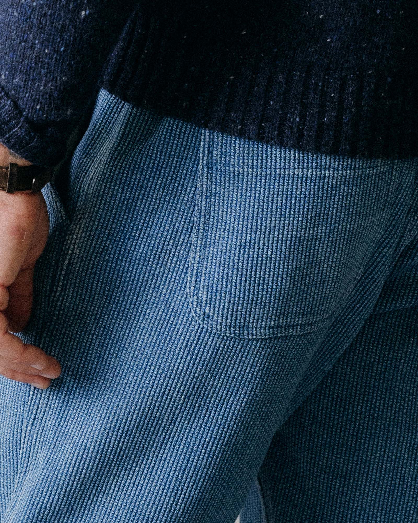 The Apres Pant - Washed Indigo