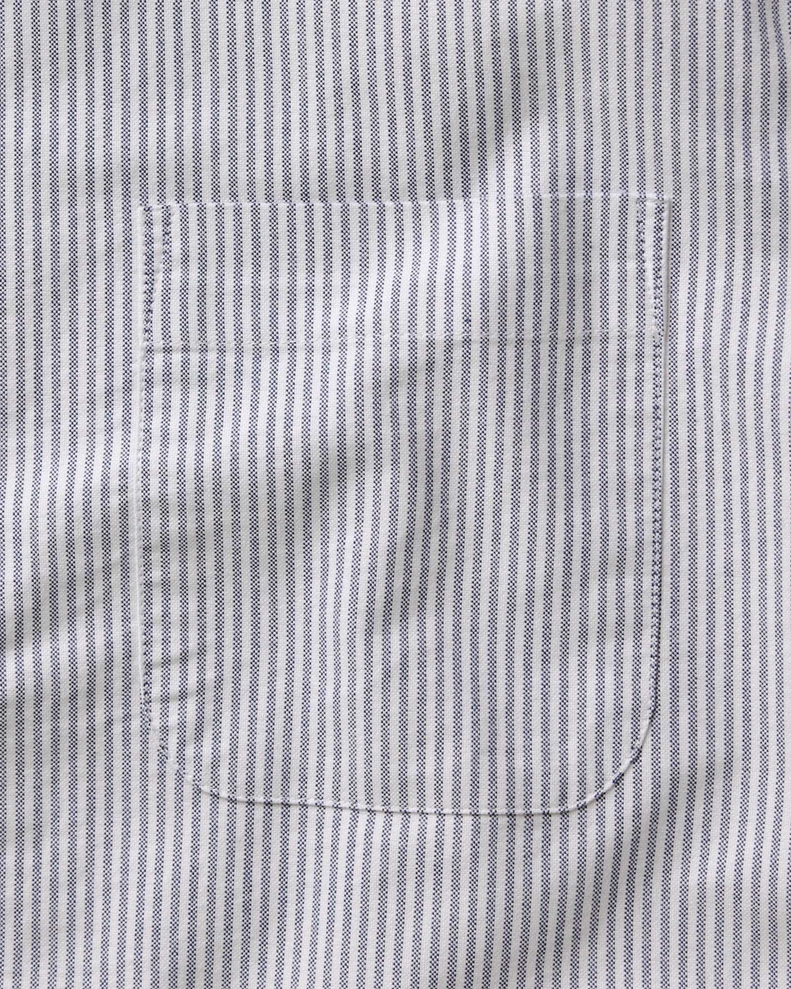 The Jack Everyday Oxford - Navy University Stripe