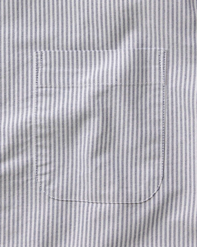 The Jack Everyday Oxford - Navy University Stripe