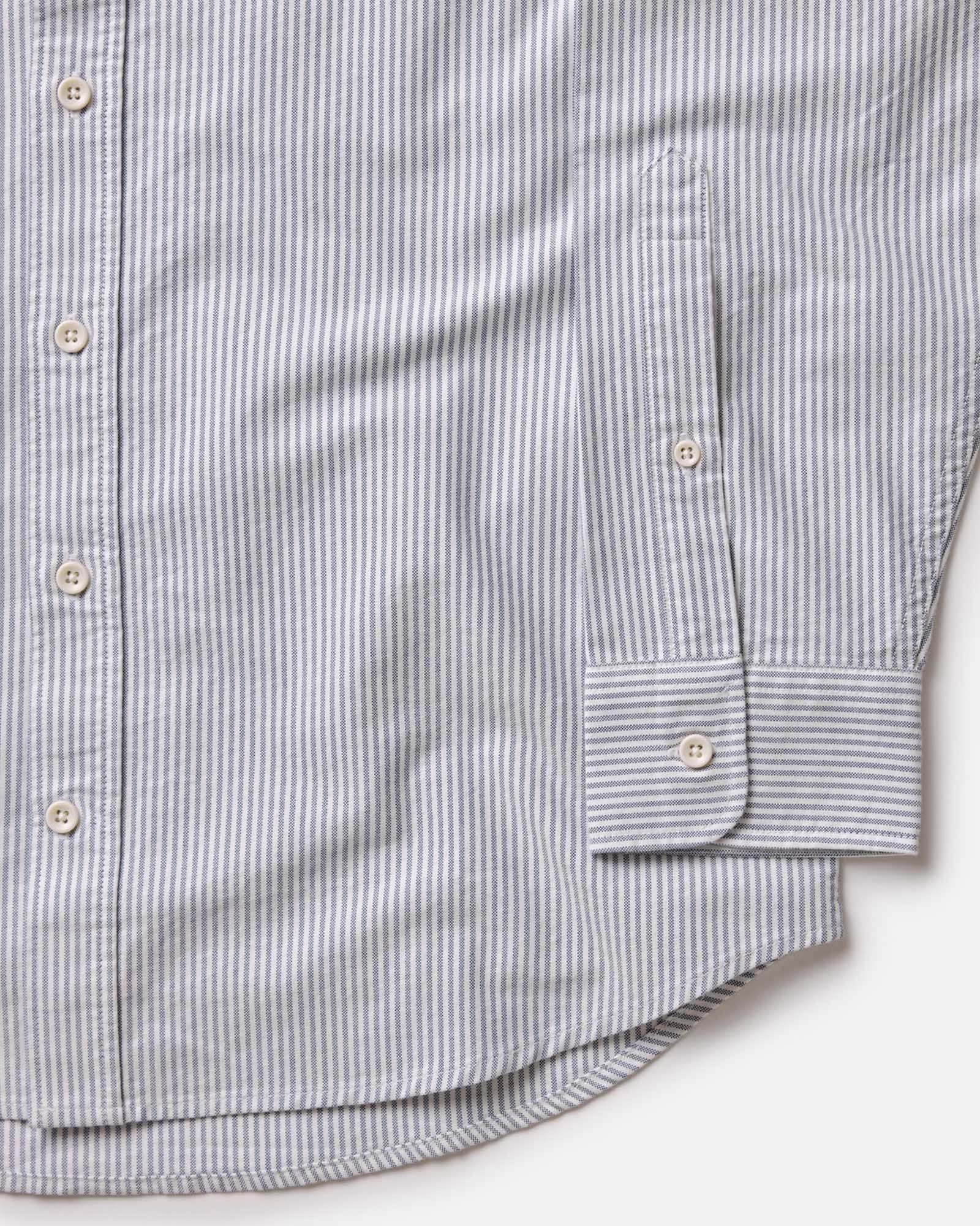 The Jack Everyday Oxford - Navy University Stripe