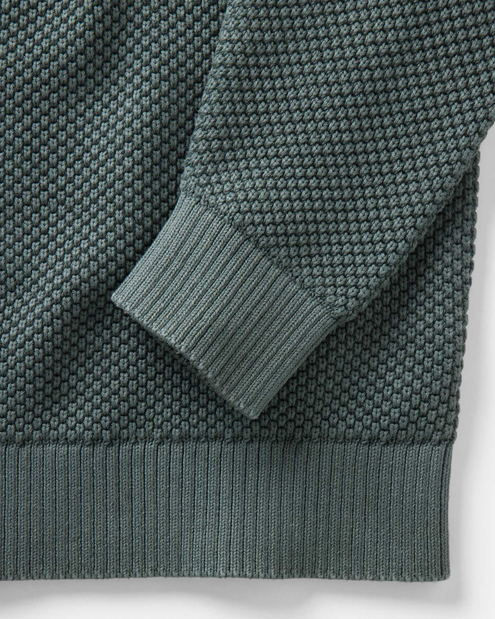The Crawford Crew Sweater - Faded Spruce