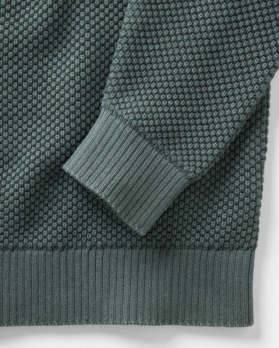 The Crawford Crew Sweater - Faded Spruce